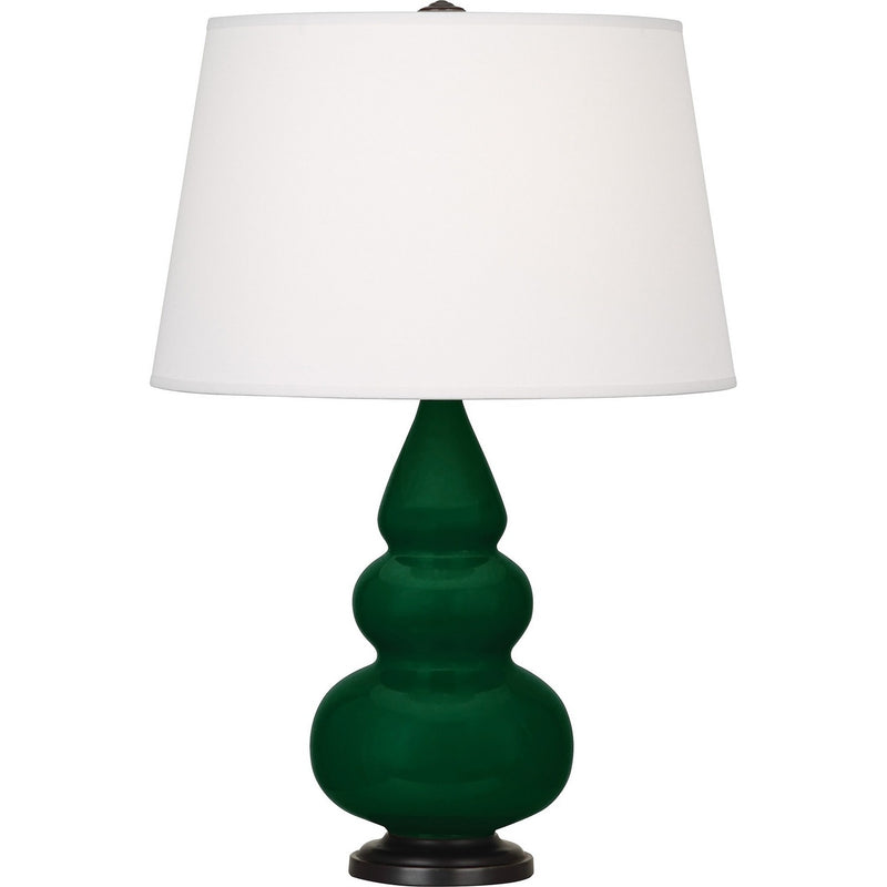 Robert Abbey JU31X One Light Accent Lamp, Jungle Glazed Ceramic w/Deep Patina Bronze