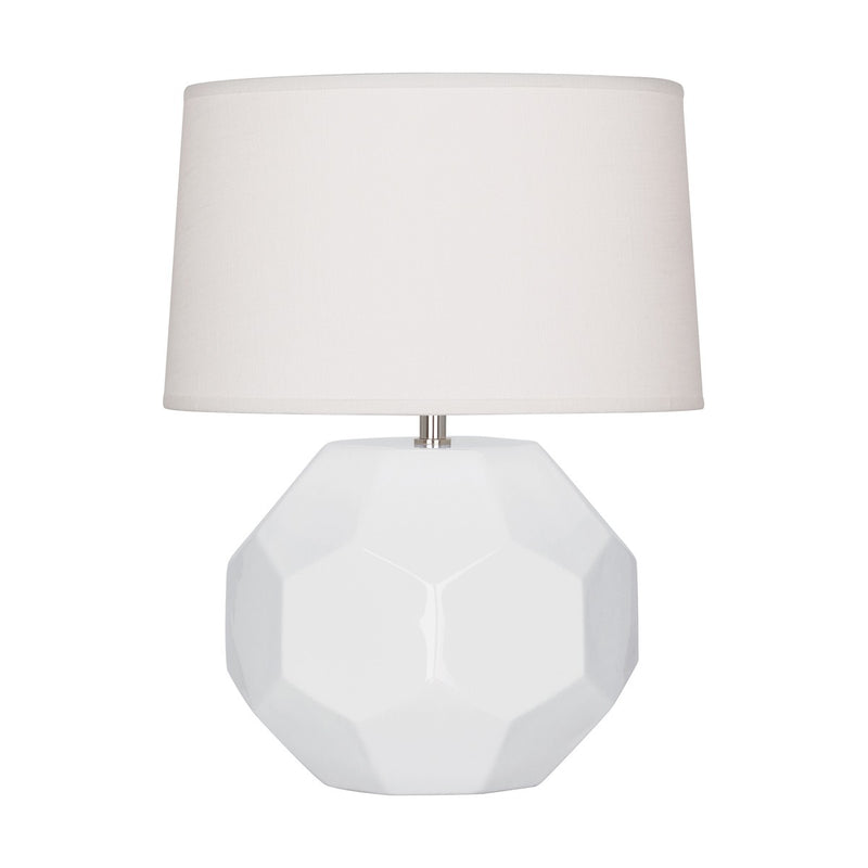 Robert Abbey LY02 One Light Accent Lamp, Lily Glazed Ceramic