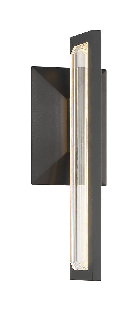 Eurofase 49178-012 LED Outdoor Wall Sconce, Matte Black