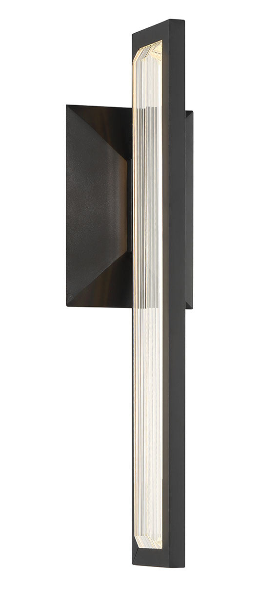 Eurofase 49179-019 LED Outdoor Wall Sconce, Matte Black