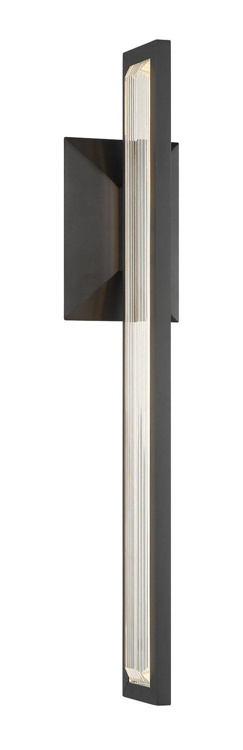 Eurofase 49180-015 LED Outdoor Wall Sconce, Matte Black