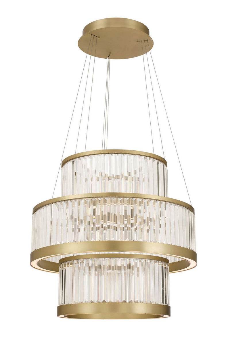 Eurofase 49351-019 LED Chandelier, Gold