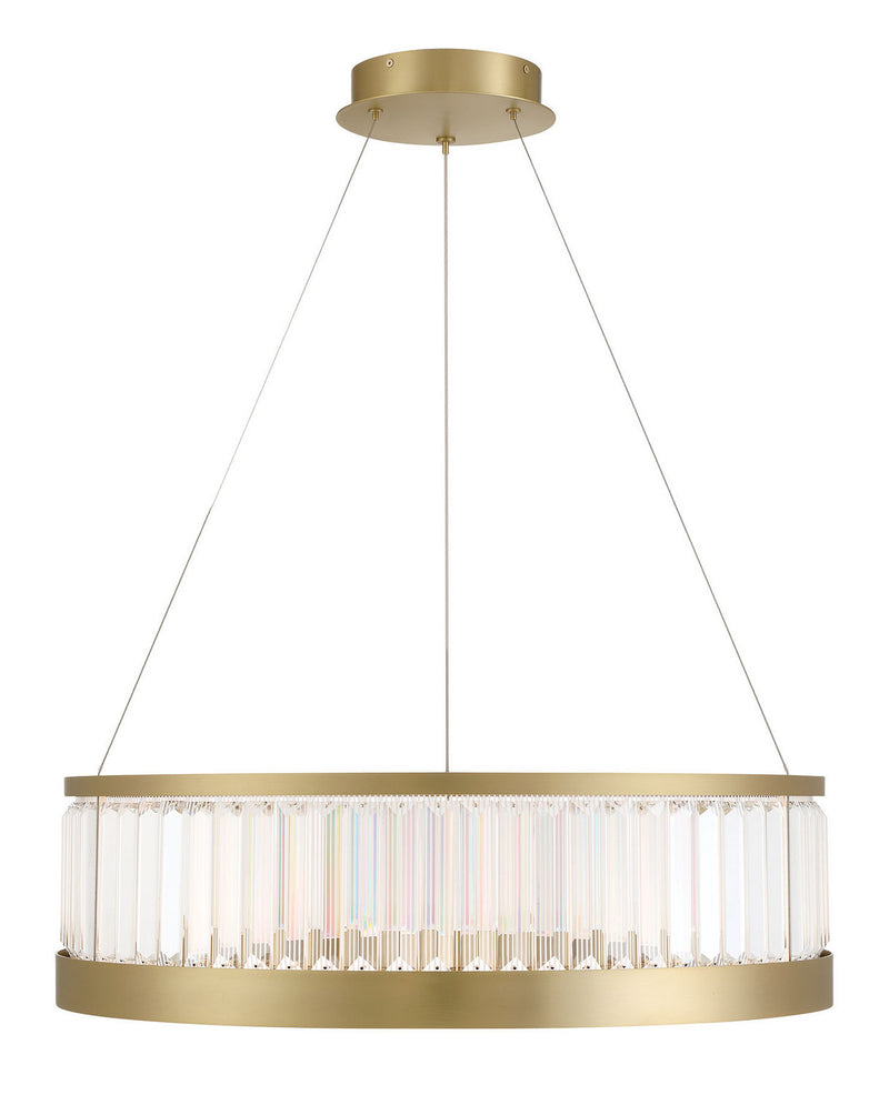 Eurofase 49352-016 LED Chandelier, Gold