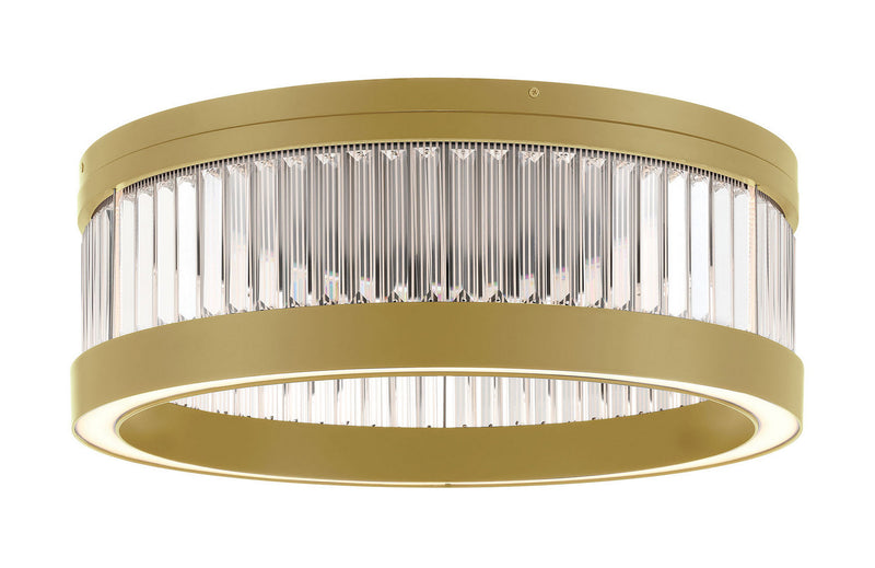 Eurofase 49354-010 LED Flush Mount, Gold