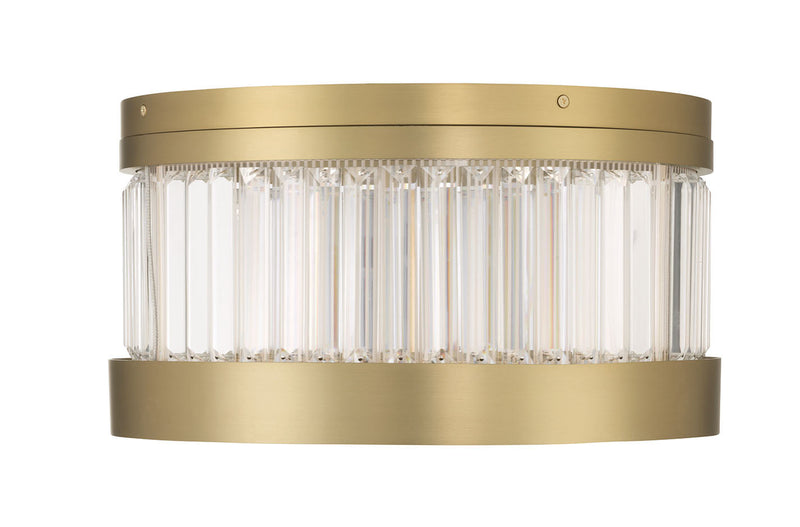 Eurofase 49355-017 LED Flush Mount, Gold