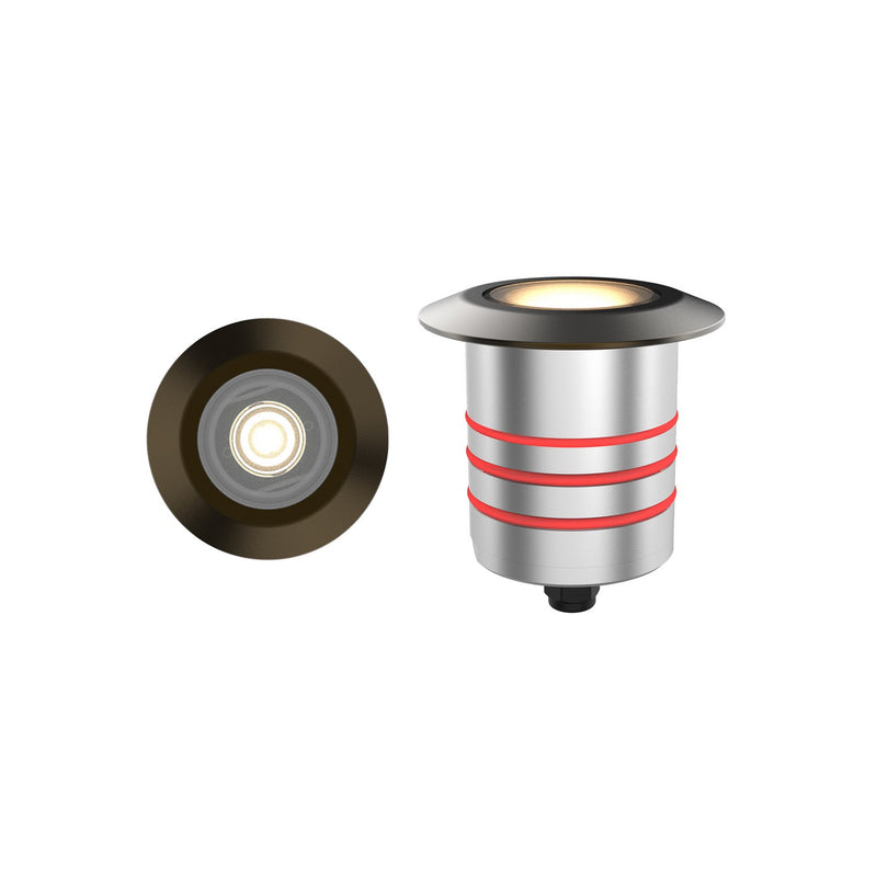 W.A.C. Lighting RM-2021-27-BS LED Inground Indicator Light, Bronze Stainless Steel