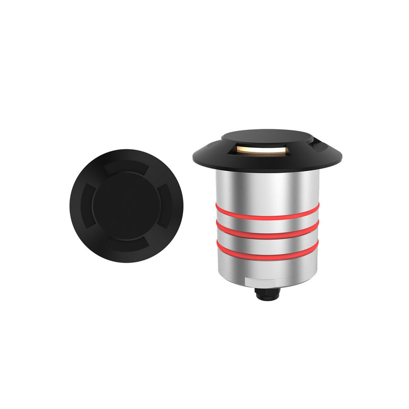 W.A.C. Lighting RM-2101-27-BK LED Inground Indicator Light, Black