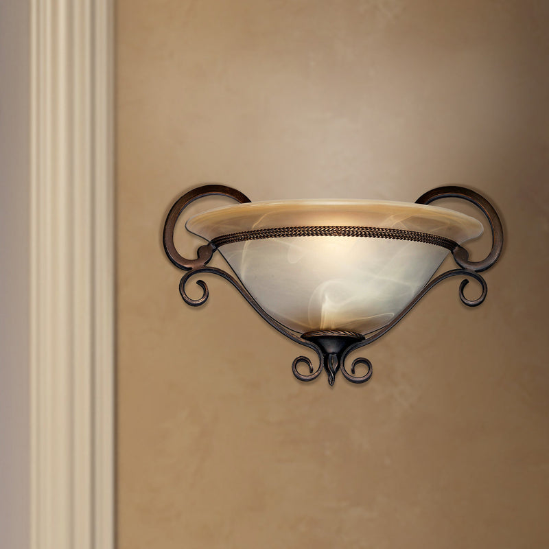 Golden 3890-WSC GB One Light Wall Sconce, Golden Bronze