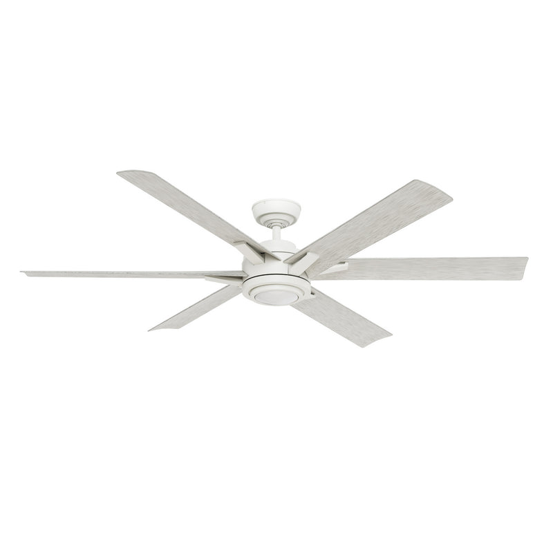 Casablanca 53568 65" Ceiling Fan, Fresh White