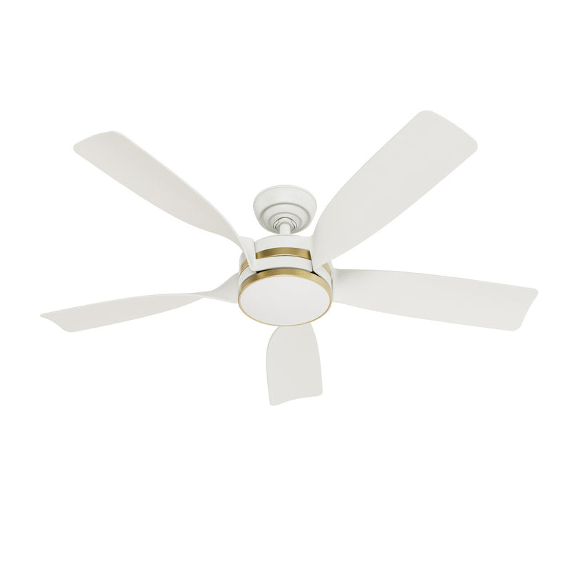 Casablanca 53651 52" Ceiling Fan, Fresh White