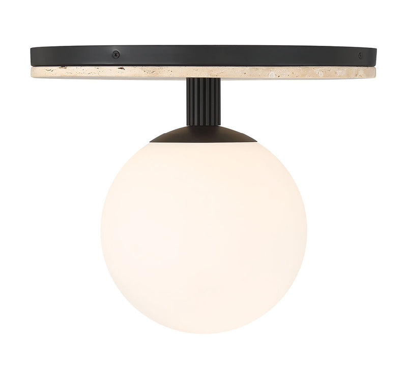 Eurofase 49915-023 LED Flush Mount, Matte Black