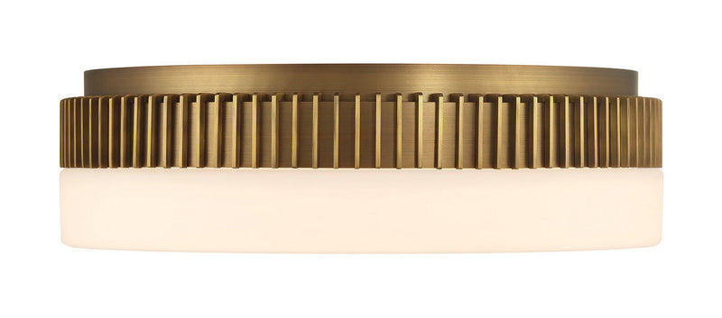 Eurofase 49914-016 LED Flush Mount, Antique Brass