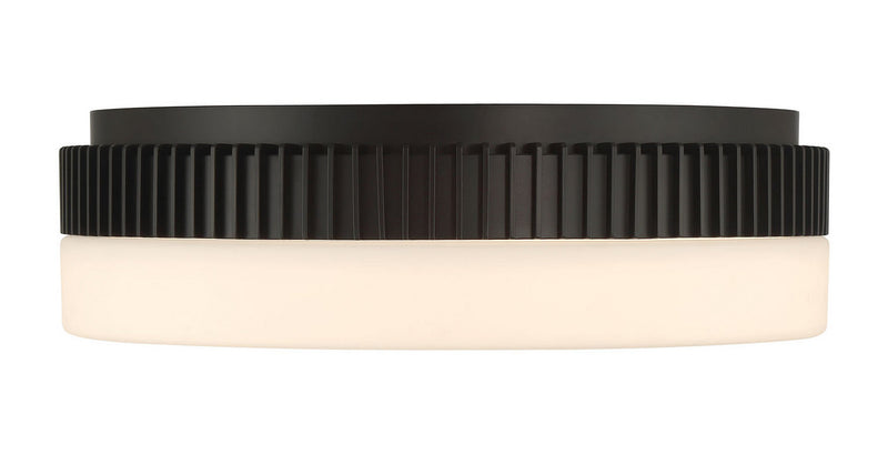 Eurofase 49914-026 LED Flush Mount, Matte Black