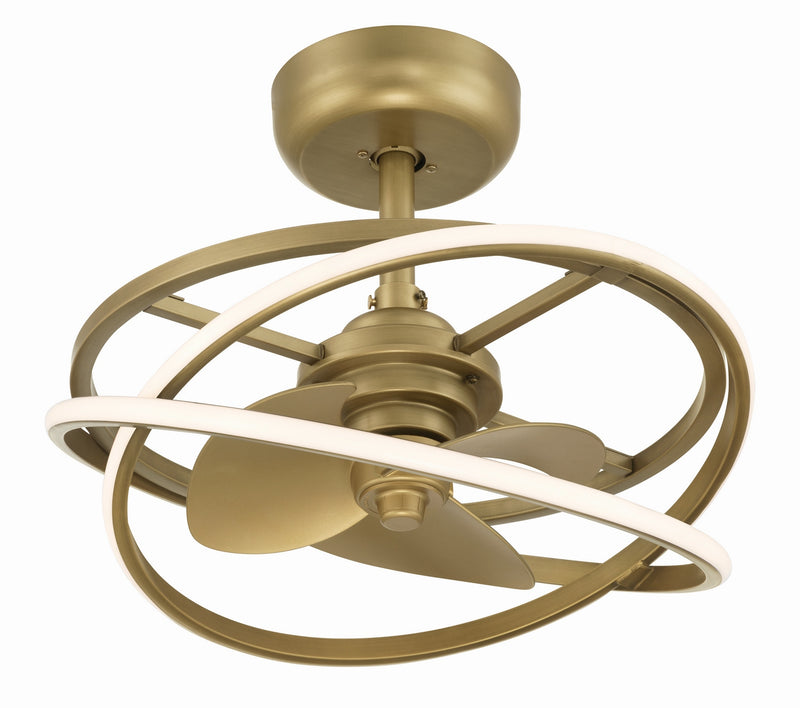 Hunter 50460 20" Fandelier, Luxe Gold