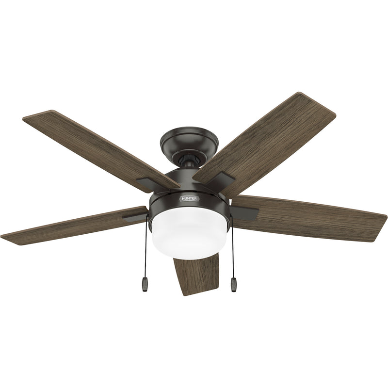 Hunter 52490 44" Ceiling Fan, Noble Bronze