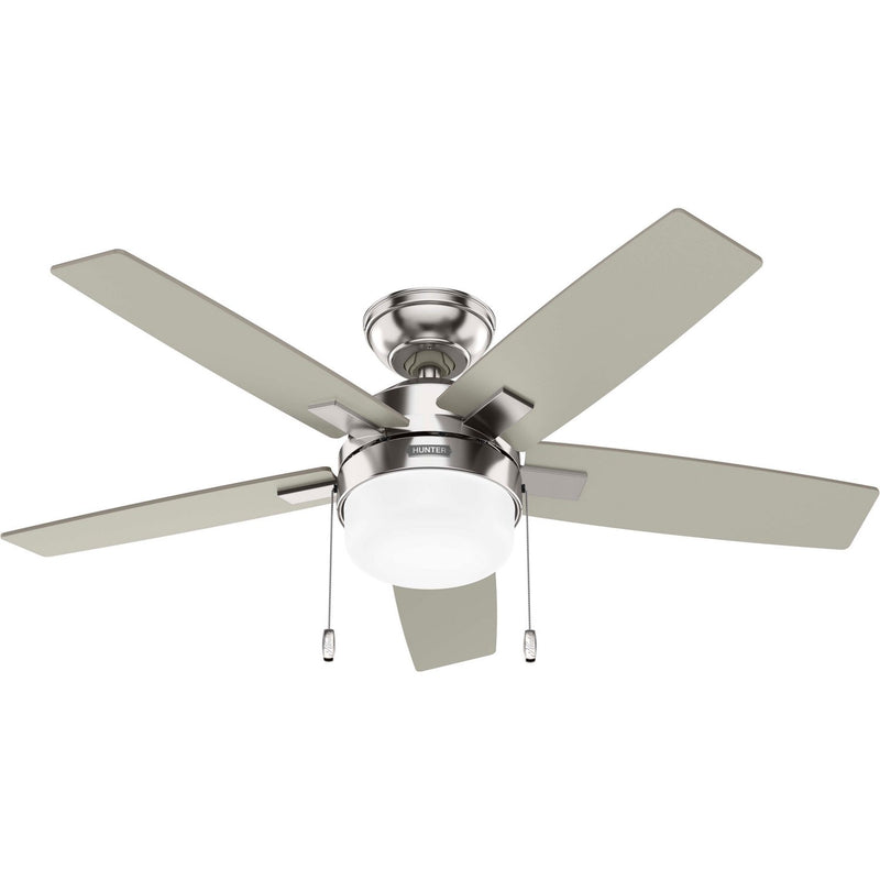 Hunter 52495 44" Ceiling Fan, Brushed Nickel