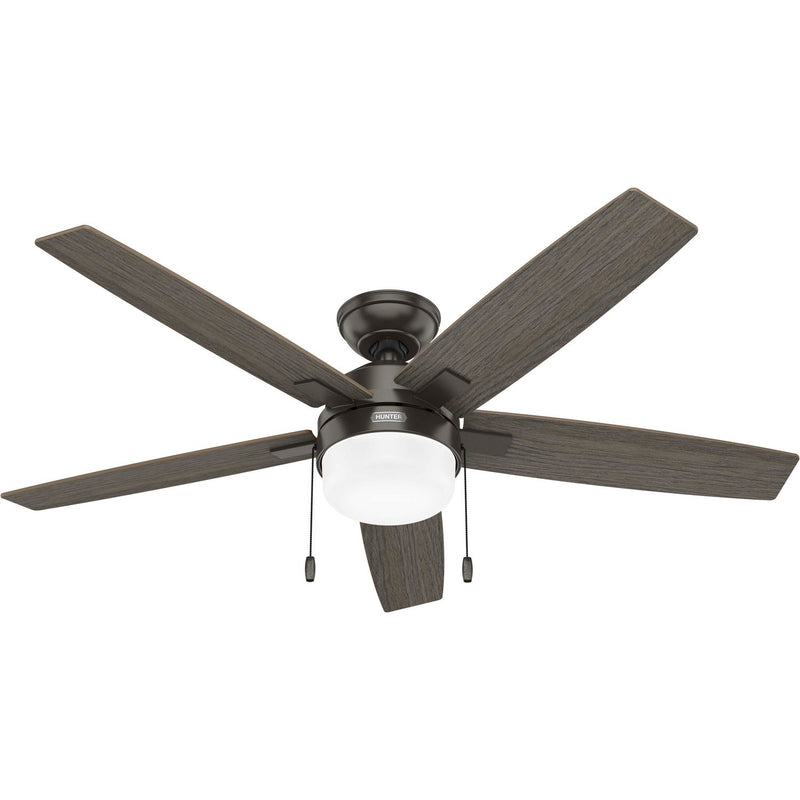 Hunter 52504 52" Ceiling Fan, Noble Bronze