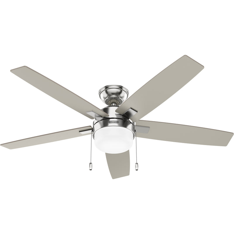 Hunter 52505 52" Ceiling Fan, Brushed Nickel