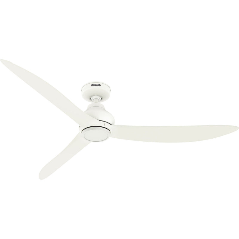 Hunter 52812 60" Ceiling Fan, Matte White
