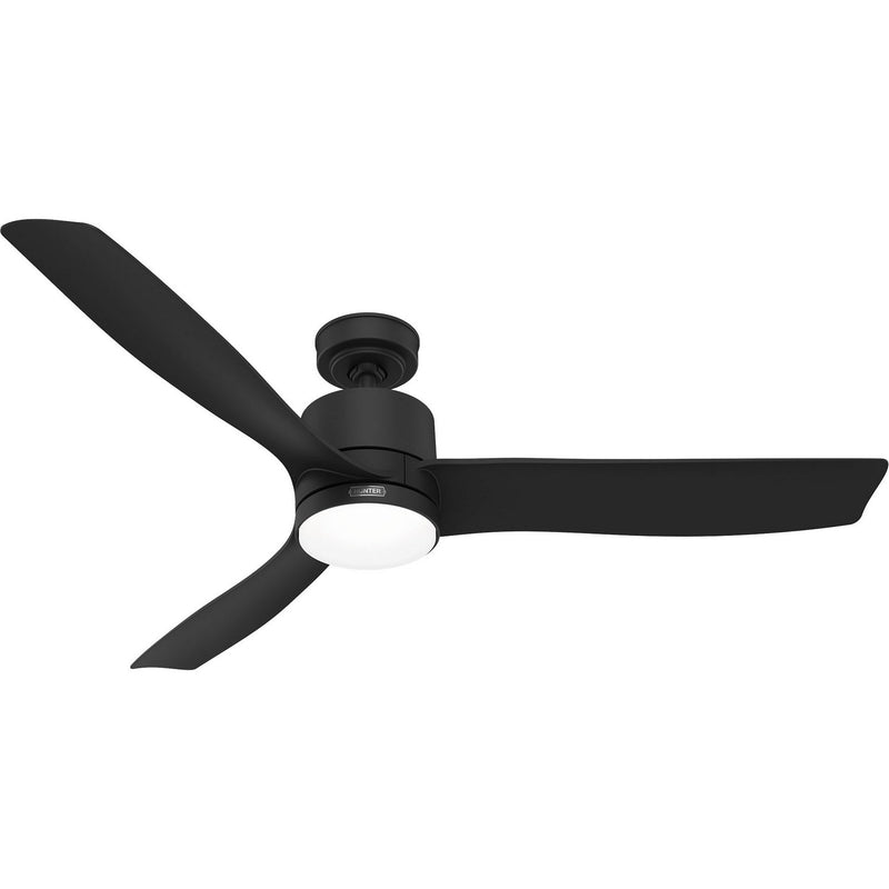 Hunter 52875 60" Ceiling Fan, Matte Black