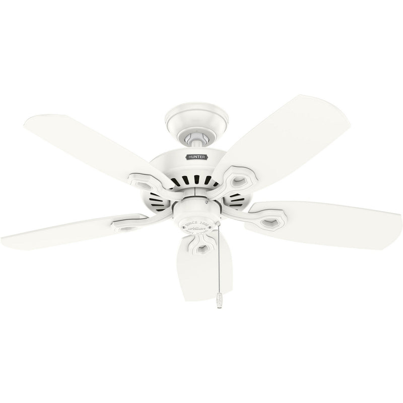 Hunter 53486 42" Ceiling Fan, Fresh White