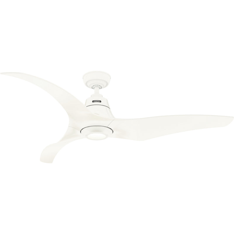 Hunter 53512 60" Ceiling Fan, Matte White