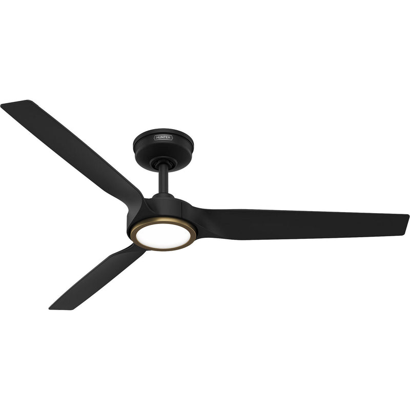 Hunter 53518 52" Ceiling Fan, Matte Black