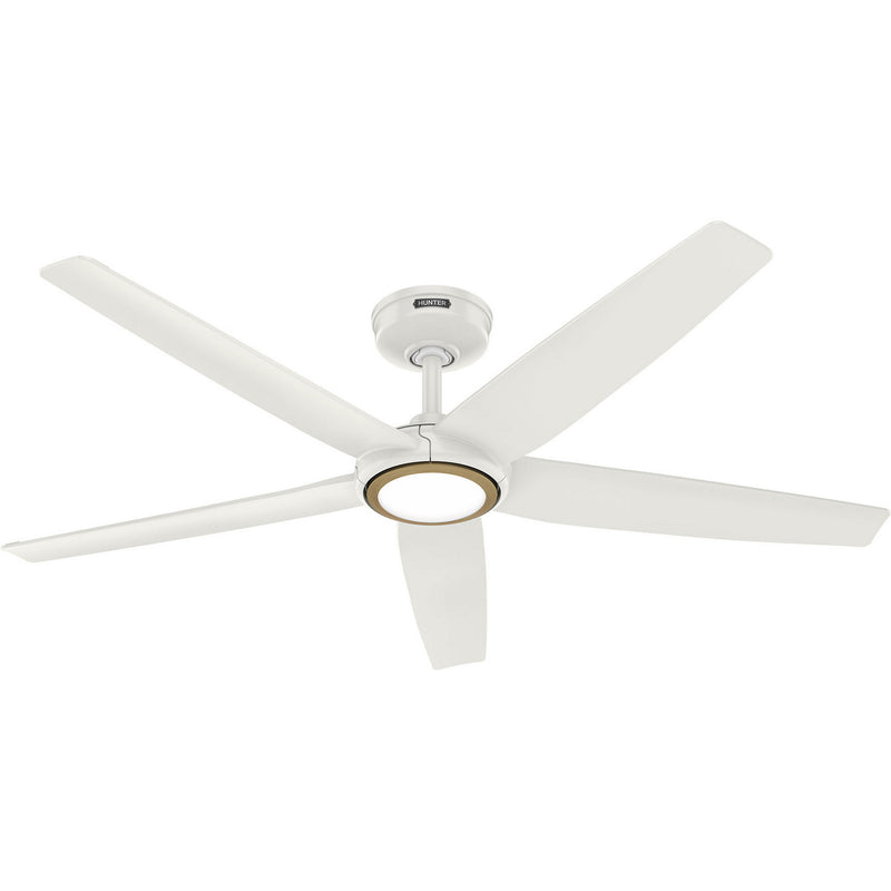Hunter 53640 52" Ceiling Fan, Fresh White