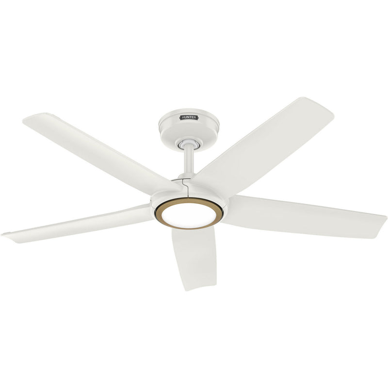 Hunter 53641 44" Ceiling Fan, Fresh White