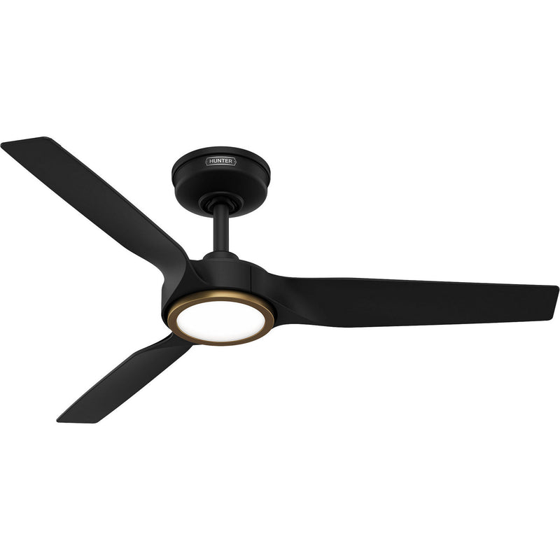 Hunter 53642 44" Ceiling Fan, Matte Black