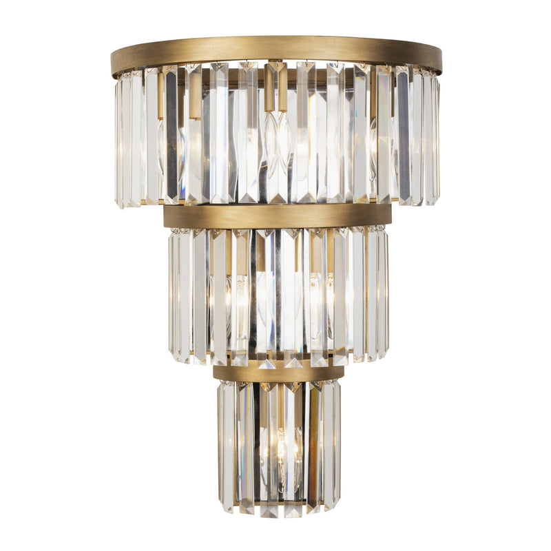 Varaluz 297W06HG Six Light Wall Sconce, Havana Gold
