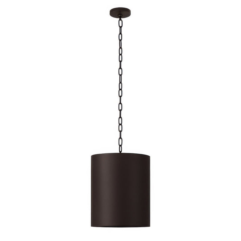 Varaluz 323P02DBFG Two Light Pendant, Dark Bronze / French Gold