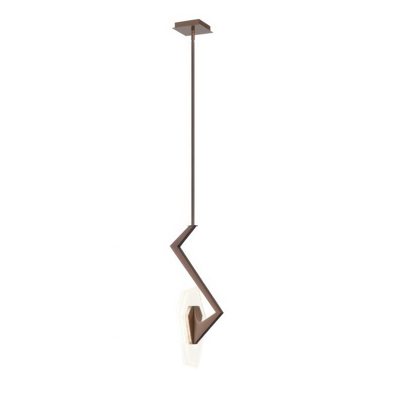 Varaluz 530M01BG LED Pendant, Brontourage