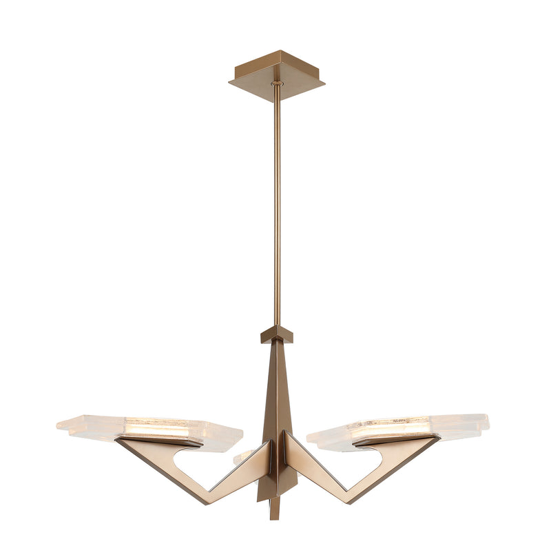 Varaluz 530P03BG LED Pendant, Brontourage