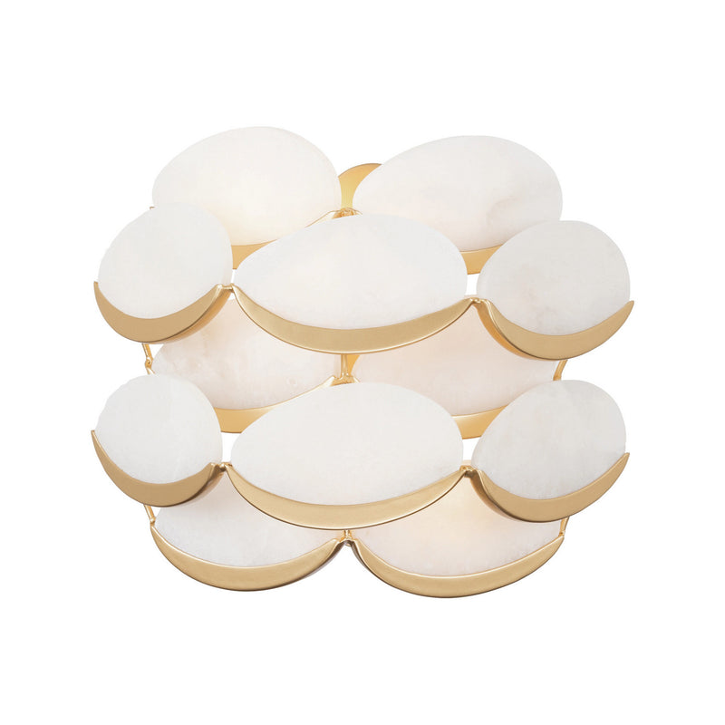 Varaluz 561W02FG Two Light Wall Sconce, French Gold