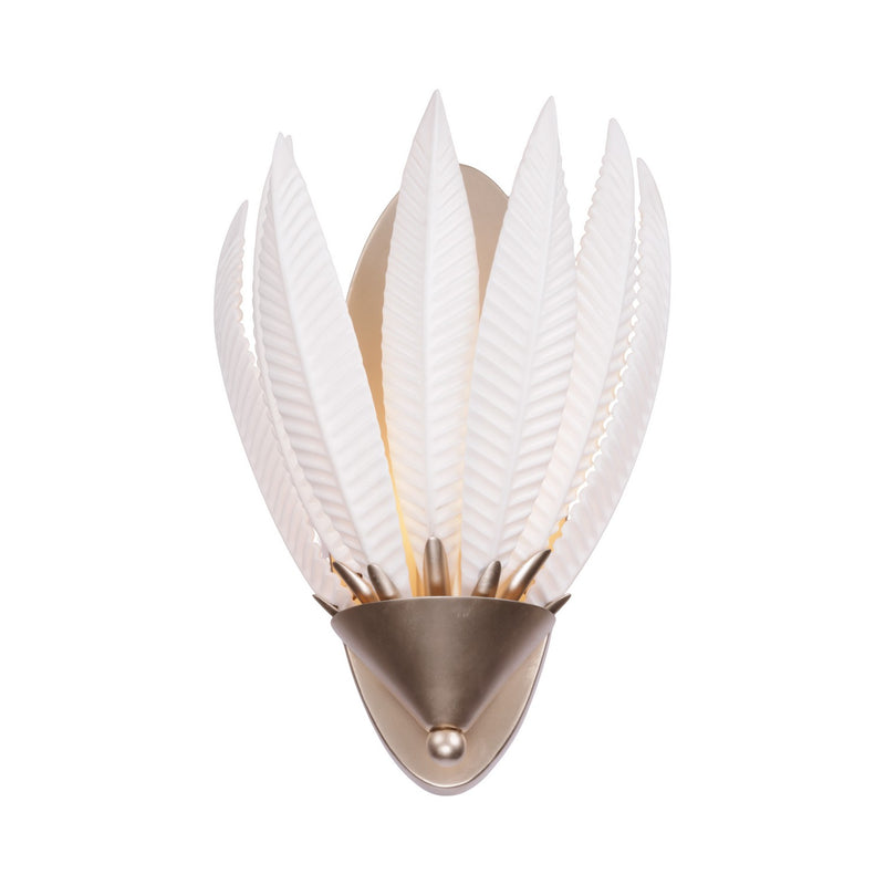Varaluz 563W01GD One Light Wall Sconce, Gold Dust