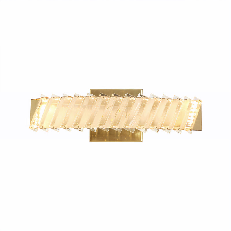 Varaluz 578B14SG LED Wall Sconce, Satin Gold
