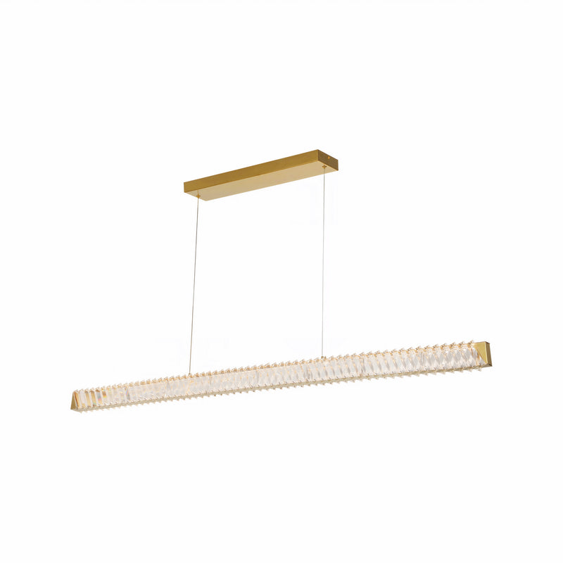 Varaluz 578N59SG LED Pendant, Satin Gold