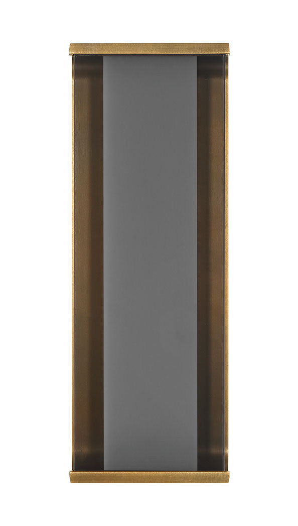 Eurofase 50115-013 LED Outdoor Wall Sconce, Antique Brass