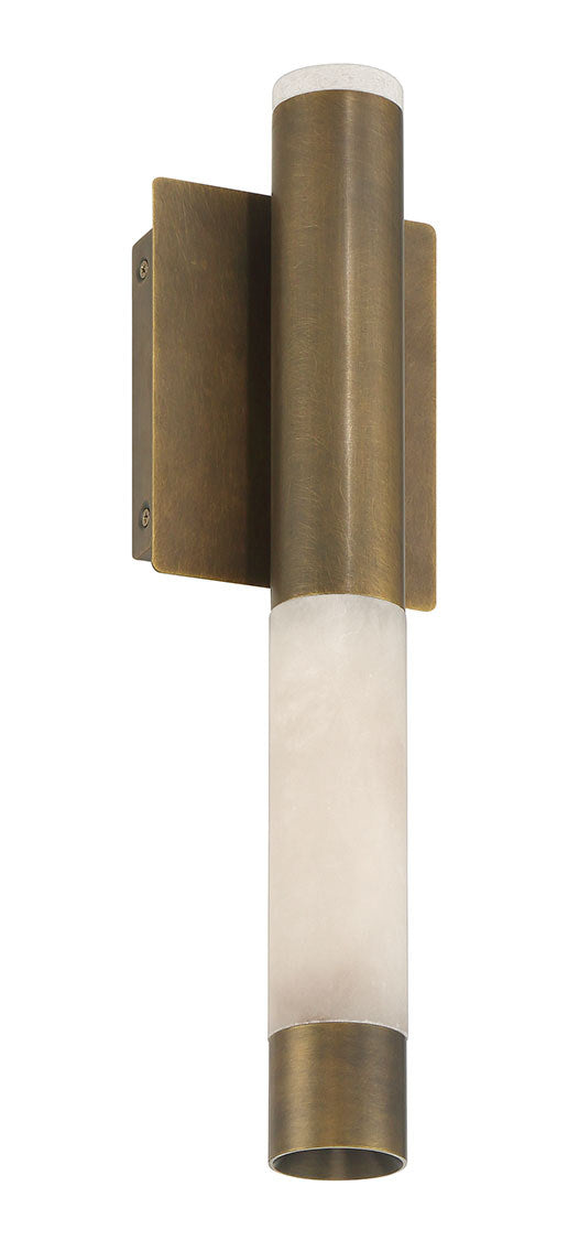 Eurofase 50124-022 LED Outdoor Wall Sconce, Weathered Brass