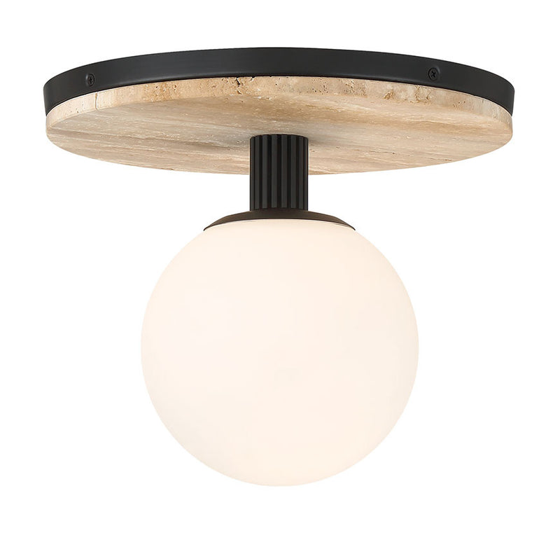 Eurofase 50186-020 LED Flush Mount, Matte Black