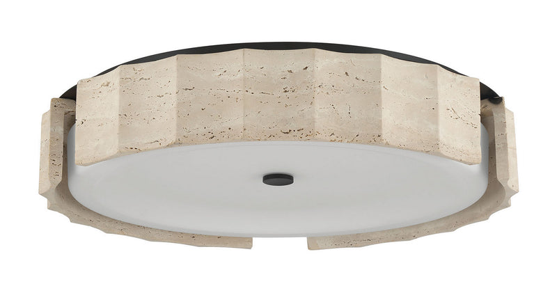 Eurofase 50205-028 LED Flush Mount, Matte Black