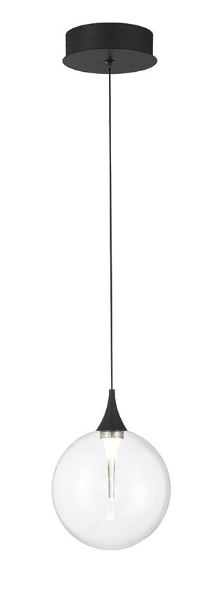 Eurofase 50250-011 LED Pendant, Matte Black