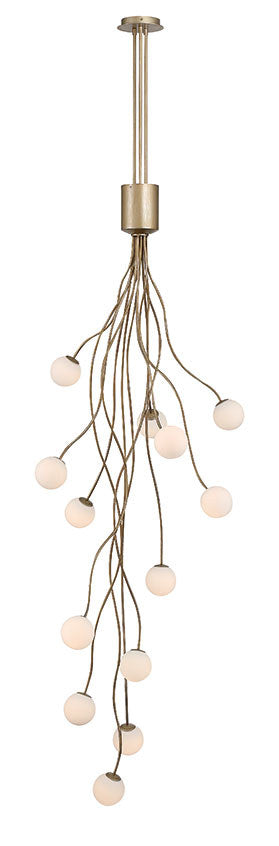 Eurofase 50256-020 LED Chandelier, Antique Gold