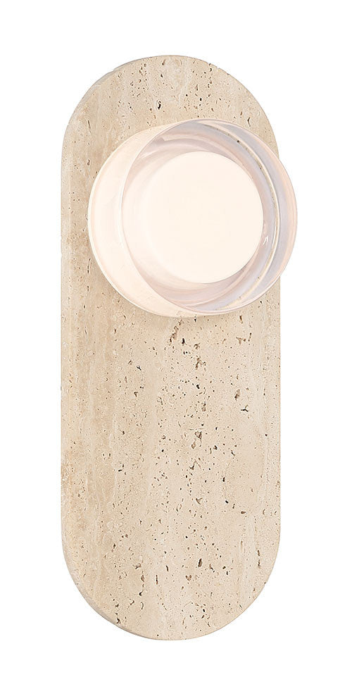 Eurofase 50272-044 LED Outdoor Wall Sconce, Travertine