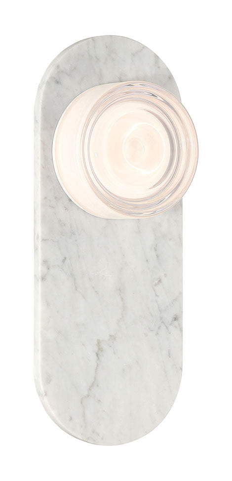 Eurofase 50273-027 LED Outdoor Wall Sconce, Marble White