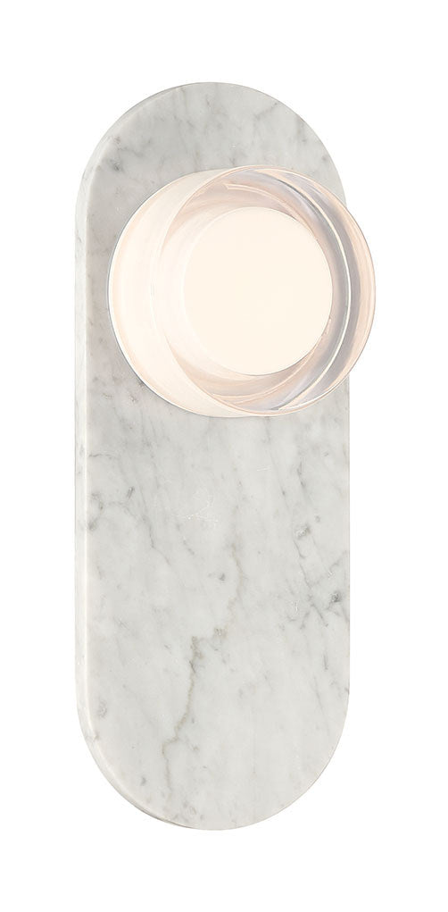 Eurofase 50273-041 LED Outdoor Wall Sconce, Marble White