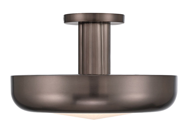Eurofase 50389-018 LED Semi-Flush Mount, Harlow Bronze