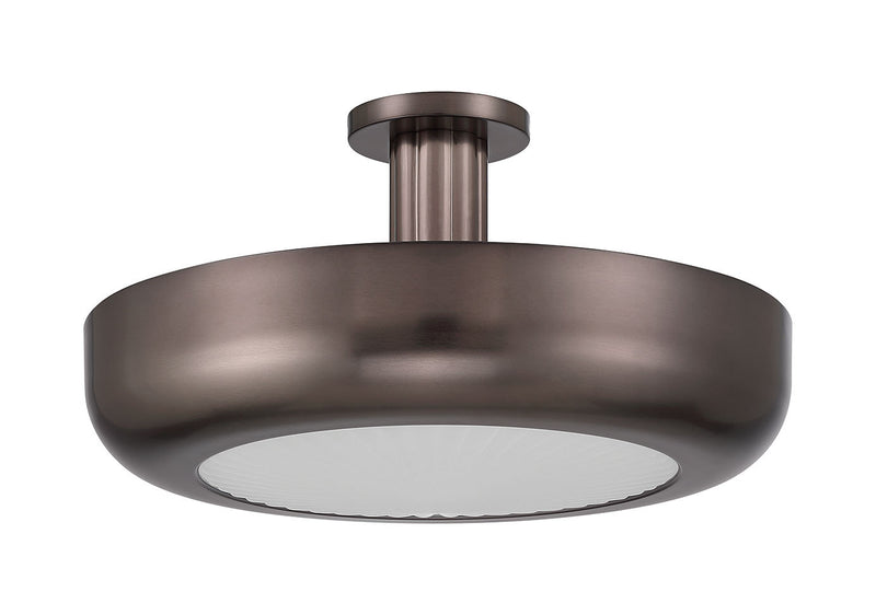Eurofase 50390-014 LED Semi-Flush Mount, Harlow Bronze