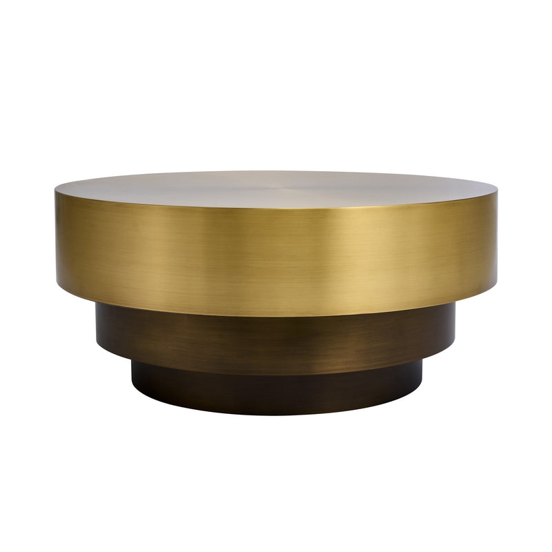 Kalco 800702 Table, Natural Brass